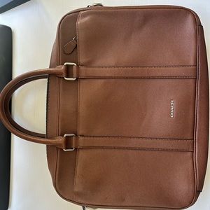 Coach briefcase brown. Unisex